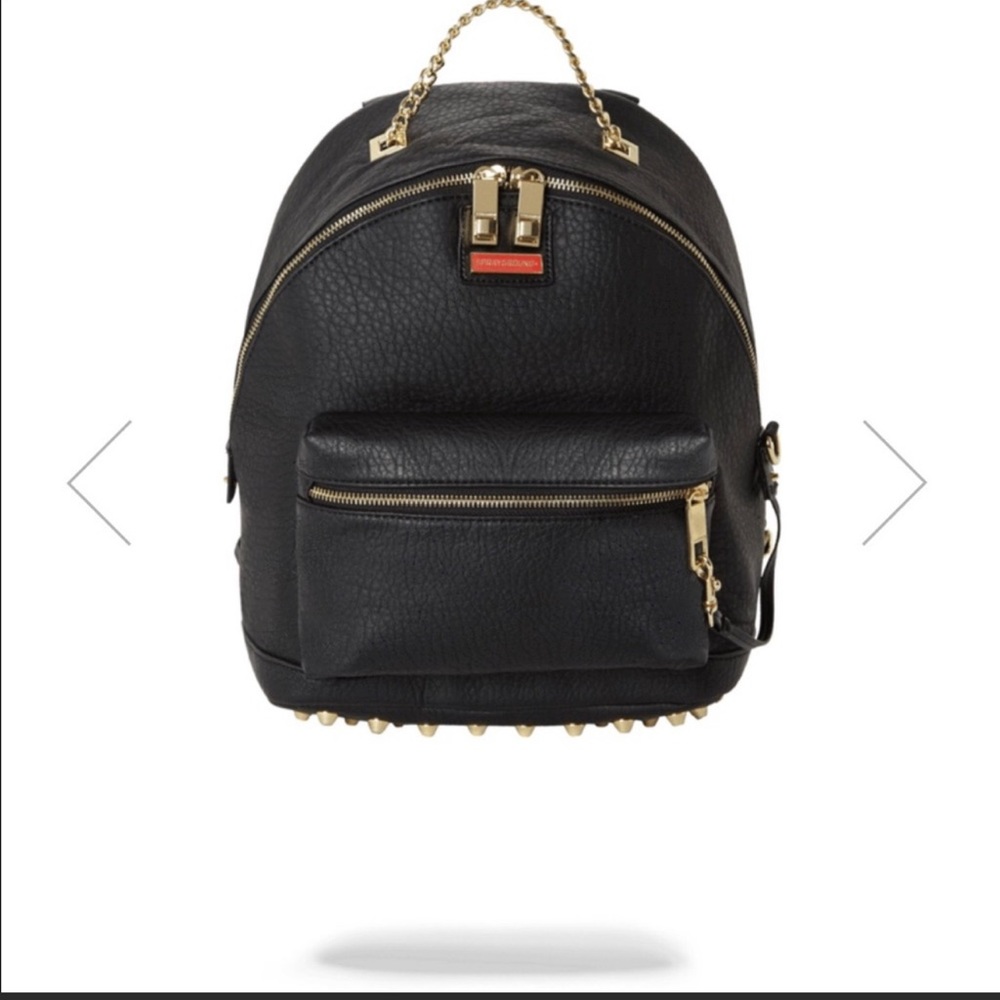 SPRAYGROUND black leather
